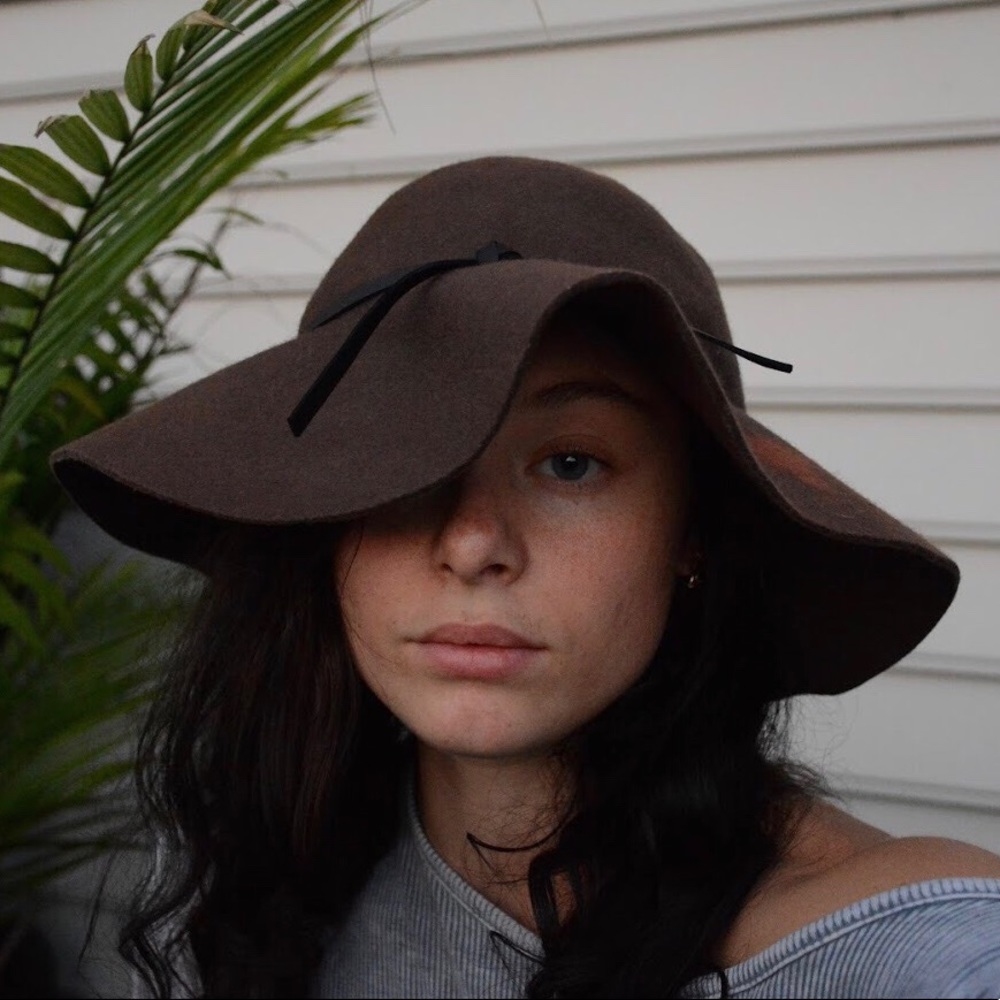 • Boho Wide Brimmed Floppy Hat •